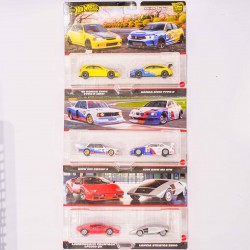 Hotwheels Predmium 1:64 Set de Twin Pack BMW, Honda, Lamborghini