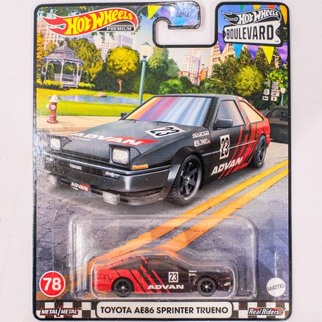 Hot Wheels Premium 1:64 Toyota AE86 Sprinter Trueno