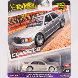 Hot Wheels Premium 1:64 1990 Mercedes-Benz 190 E 2.5-16 Evolution II (Modern Classics)