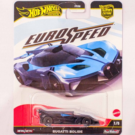 Hot Wheels Premium 1:64 Bugatti Bolide (Euro Speed)