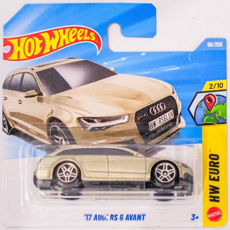 Hot Wheels 1:64 '17 Audi RS 6 Avant