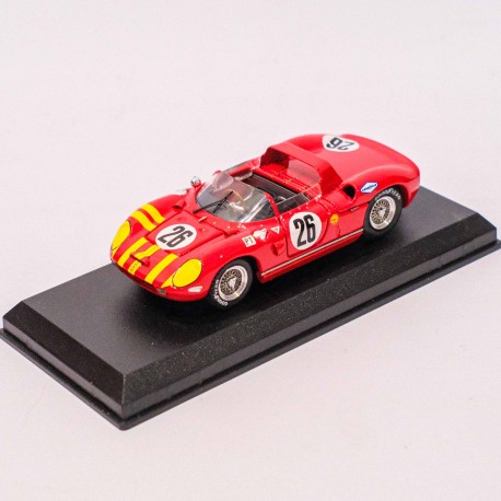 Best Model 1:43 Ferrari 330 P Sebring 1965 Grossman-Hudson