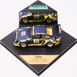 Vitesse 1:43 Porsche 911 GT2 "Blue Coral" n46 B.P.T.