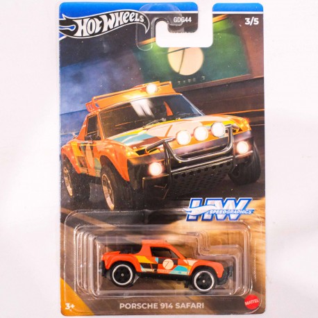 Hotwheels SpeedGraphics 1:64 Porsche 914 Safari