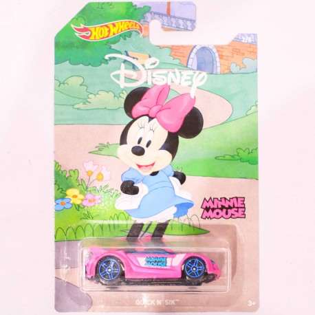 Hotwheels 1:64 Quick N' Sik - Minnie Mouse - Disney