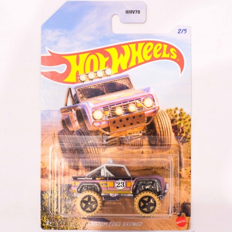 Hotwheels 1:64 Custom Ford Bronco - Off Road Mud Runner