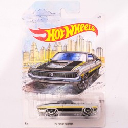 Hotwheels 1:64 '70 Ford Torino - Detroit Muscle Cars