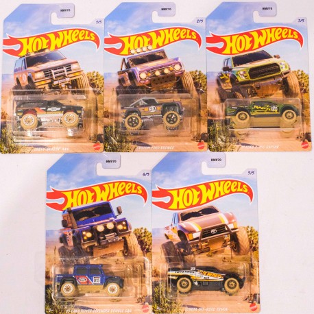 Hotwheels 1:64 Off Road Mud Runner Set