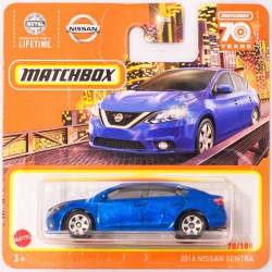 Matchbox 1:64 2016 Nissan Sentra