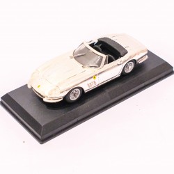 Best Model 1:43 Ferrari GTB 4 Spyder (Silver Plated)