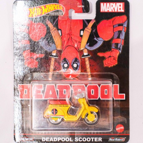 Hotwheels Premium 1:64 Deadpool Scooter