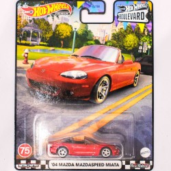 Hot Wheels Premium 1:64 '04 Mazda Mazdaspeed Miata (Boulevard 75)