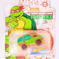 Hot Wheels Character Cars 1:64 Teenage Mutant Ninja Turtles Raphael
