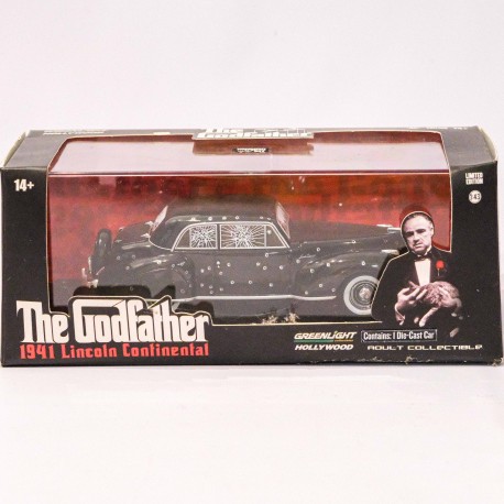 Greenlight 1:43 1941 Lincoln Continental (The Godfather)
