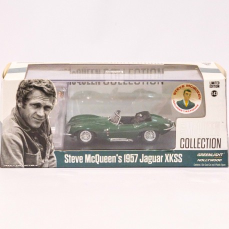 Greenlight 1:43 Steve McQueen's 1957 Jaguar XKSS (Steve McQueen Collection)