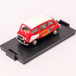 Brumm 1:43 Fiat 600 Multipla 1960 (Assistenza Abarth)