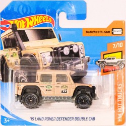 Hot Wheels 1:64 '15 Land Rover Defender Double Cab