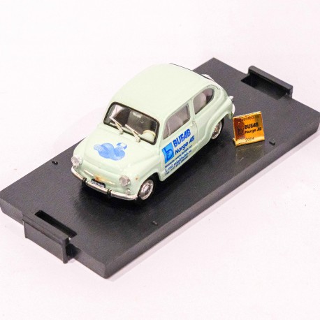 Brumm 1:43 Fiat 600D 1960 (Bufab Norge AS)