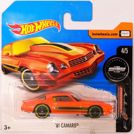Hot Wheels 1:64 '81 Camaro