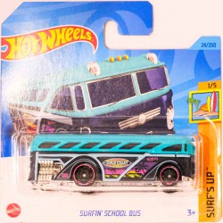 Hot Wheels 1:64 Surfin' School Bus