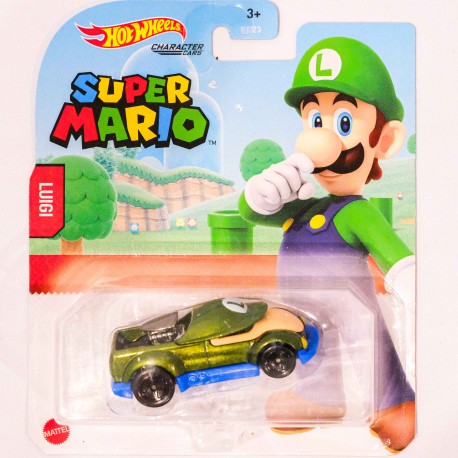 Hot Wheels 1:64 Luigi - Super Mario