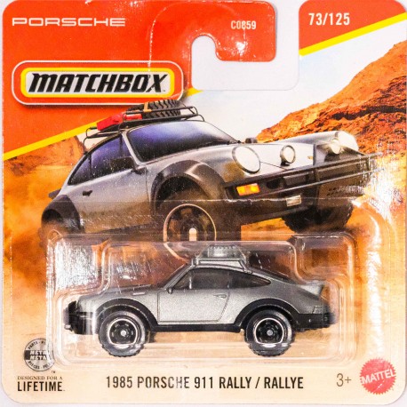 Matchbox 1:64 1985 Porsche 911 Rally