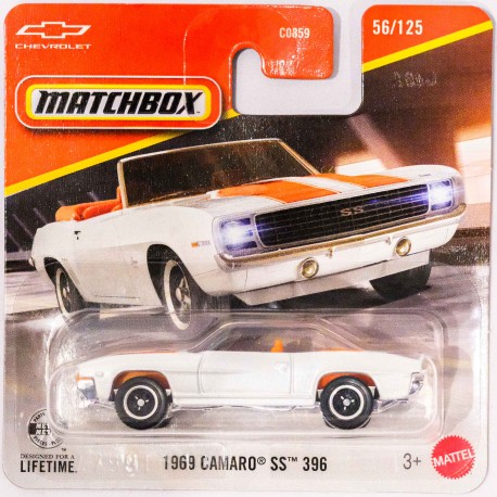 Matchbox 1:64 1969 Camaro SS 396