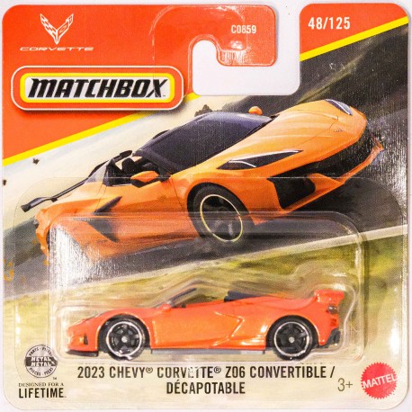 Matchbox 1:64 2023 Chevy Corvette Z06 Convertible