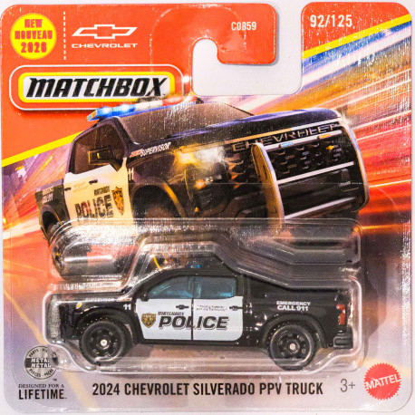 Hotwheels 1:64 2024 Chevrolet Silverado PPV Truck