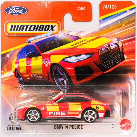 Hotwheels 1:64 BMW i4 Police