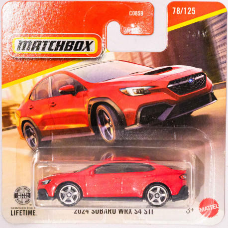 Hotwheels 1:64 2024 Subaru WRX S4 STI