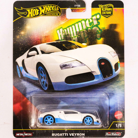 HotWheels  Premium 1:64 Bugatti Veyron (Hammer Drops)