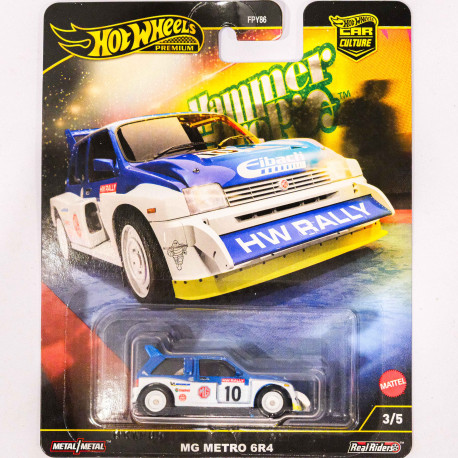 HotWheels  Premium 1:64 MG Metro 6R4 (Hammer Drops)