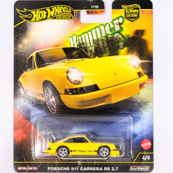 HotWheels  Premium 1:64 Porsche 911 Carrera RS 2.7 (Hammer Drops)