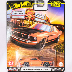 HotWheels  Premium 1:64 '69 Ford Mustang Boss 302 (Boulevard)