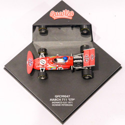 Quartzo 1:43 March 711 "STP" Monaco G.P. 1971 Ronnie Peterson