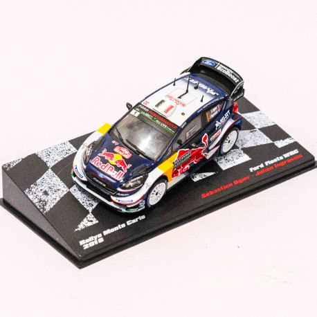 IXO Models 1:43 Ford Fiesta WRC (Rallye Monte Carlo 2018)