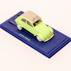 Editions Atlas 1:43 La 2 cv de L'Affaire Tournesol (En Voiture TINTIN)