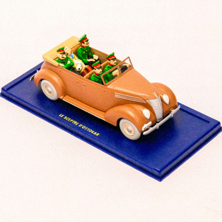 Editions Atlas 1:43 El Opel Olympia de El cetro de Ottokar (En Voiture TINTIN)