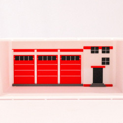 Parede para Expositor Empilhável - Bombeiros