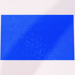 Base para Expositor Empilhável - Textura triângulos azul