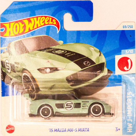 Hotwheels 1:64 '15 Mazda MX-5 Miata