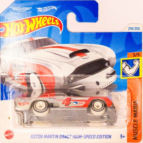Hotwheels 1:64 Aston Martin DB4GT High-Speed Edition