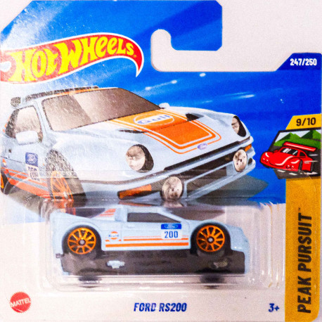 Hot Wheels 1:64 Ford RS200