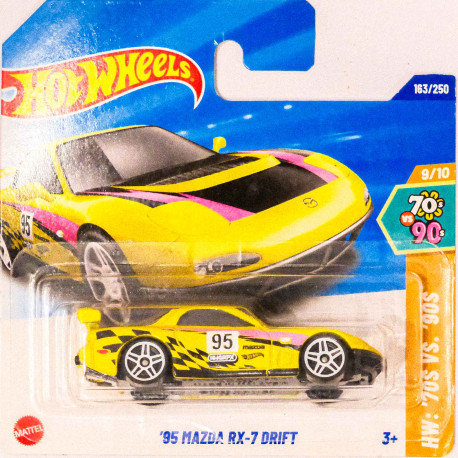 Hot Wheels 1:64 '95 Mazda RX-7 Drift