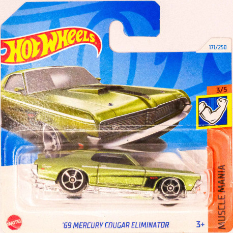 Hot Wheels 1:64 '69 Mercury Cougar Eliminator