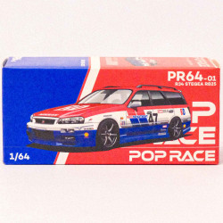 POP Race 1:64 NIssan R34 Stagea RB25
