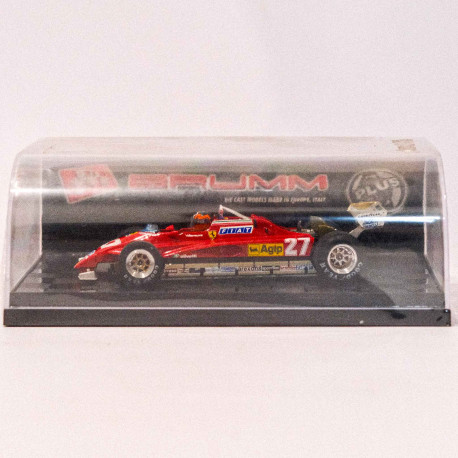 Brumm 1:43 Ferrari 126C2 Turbo (Prove G.P. Belgio 1982)