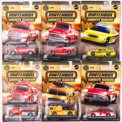 Matchbox 1:64 County Rescue Set
