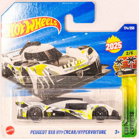 Hotwheels 1:64 Peugeot 9X8 Hypercar